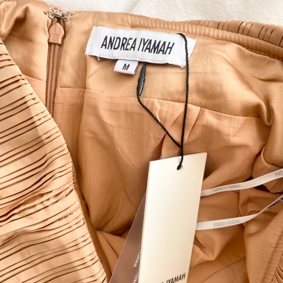 Andrea Iyamah Linea pants in toffee - Picture 11 of 11